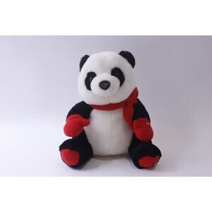 Christmas Panda, Medium Plush, Hallmark Cards, Stuffed Animal~ 241211-WH M-19-02